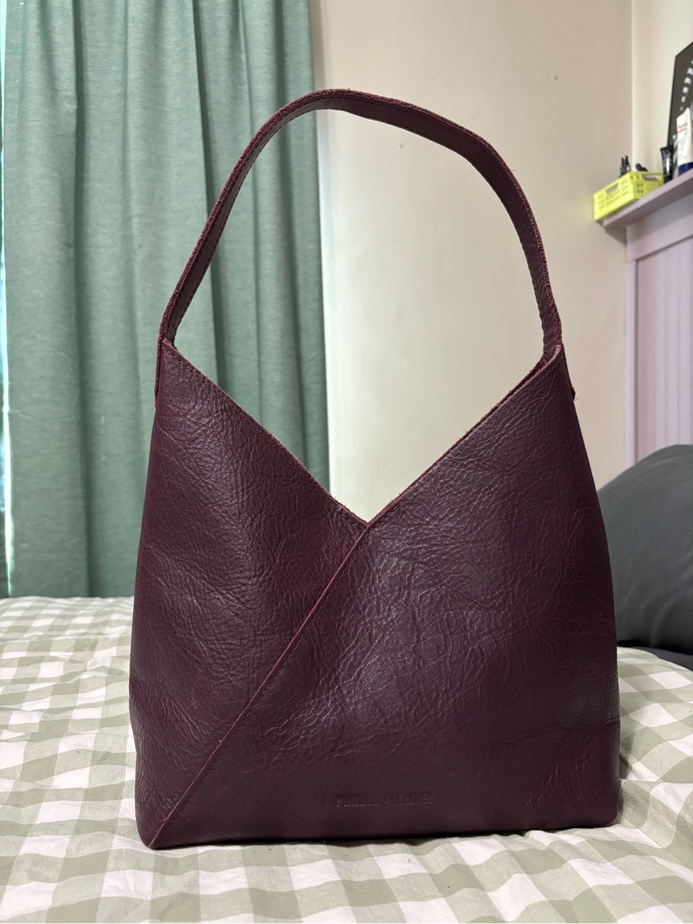 Plum Portland Leather Naomi bag - large - Picture 4 of 5